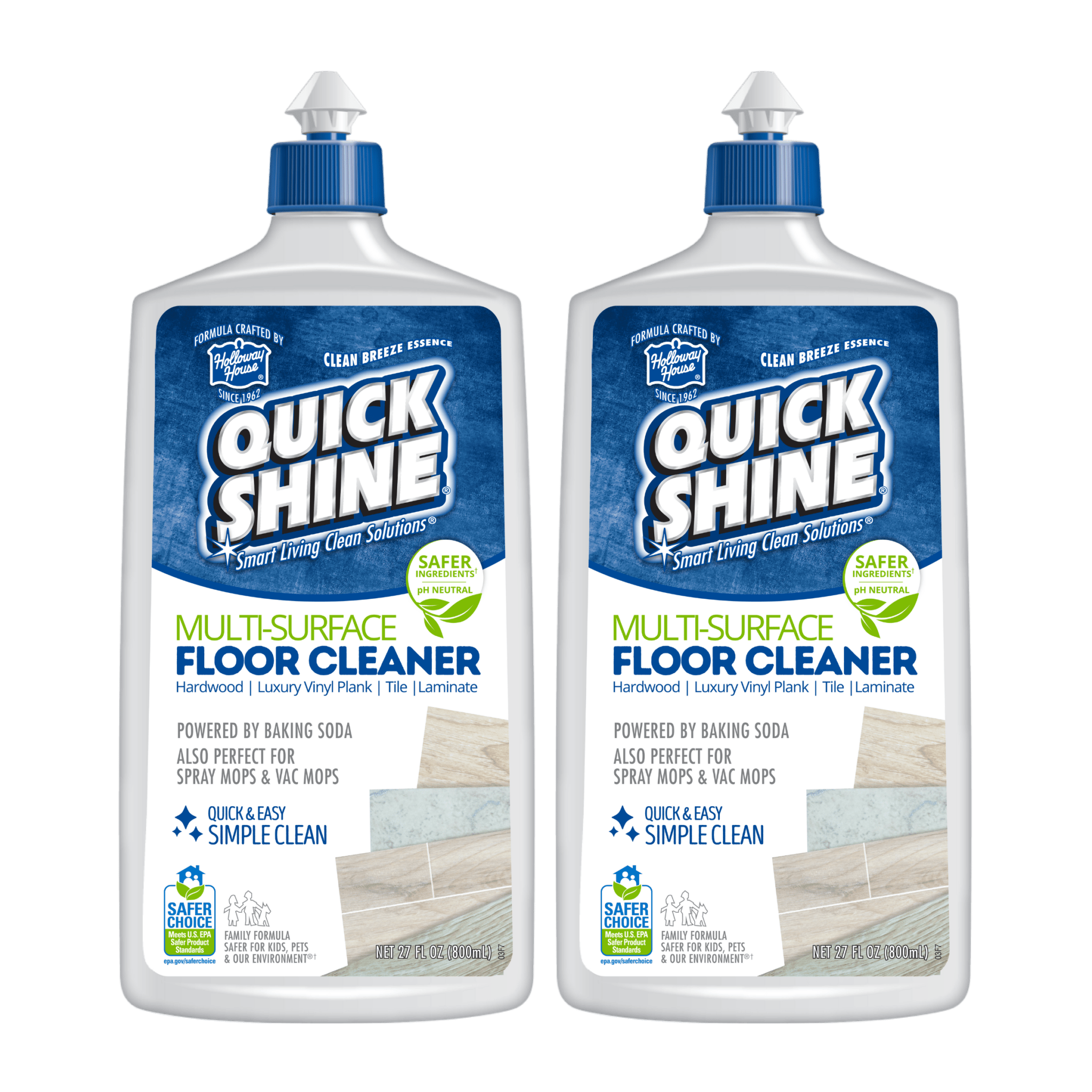 Quick Clean Infloor Quick Shine ® Multi-Surface Floor Cleaner - Quick Shine Floors