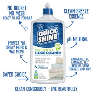 Quick Clean Infloor Quick Shine ® Multi-Surface Floor Cleaner - Quick Shine Floors