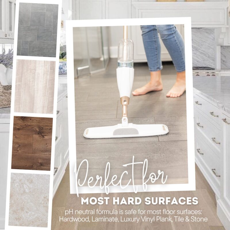 Quick Clean Infloor Quick Shine ® Multi-Surface Floor Cleaner - Quick Shine Floors