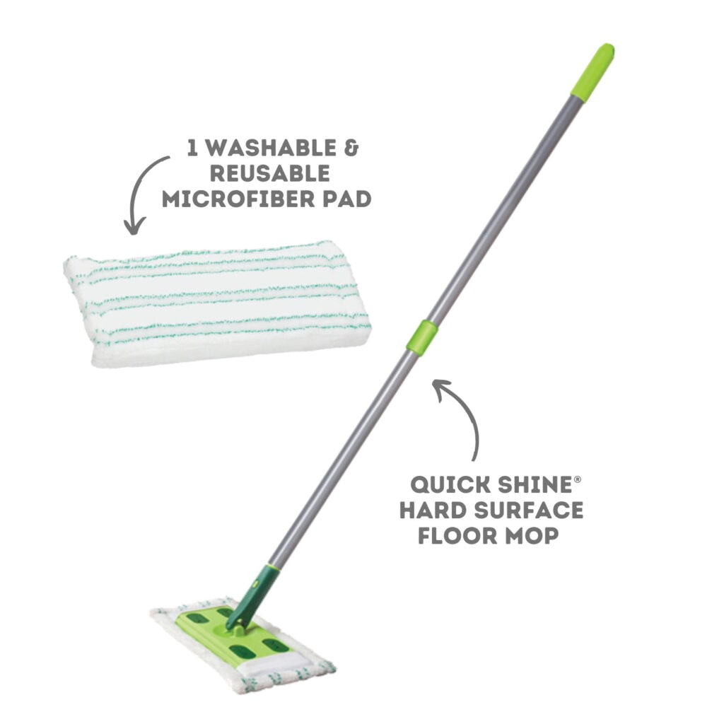 Quick Clean Infloor Quick Shine ® Multi-Surface Clean + Polish Floor Mop Kit - Quick Shine ...