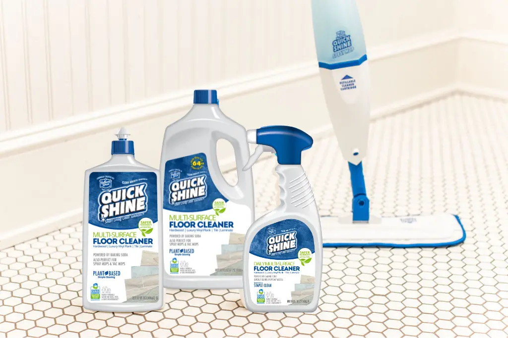 How do you clean tile without scrubbing