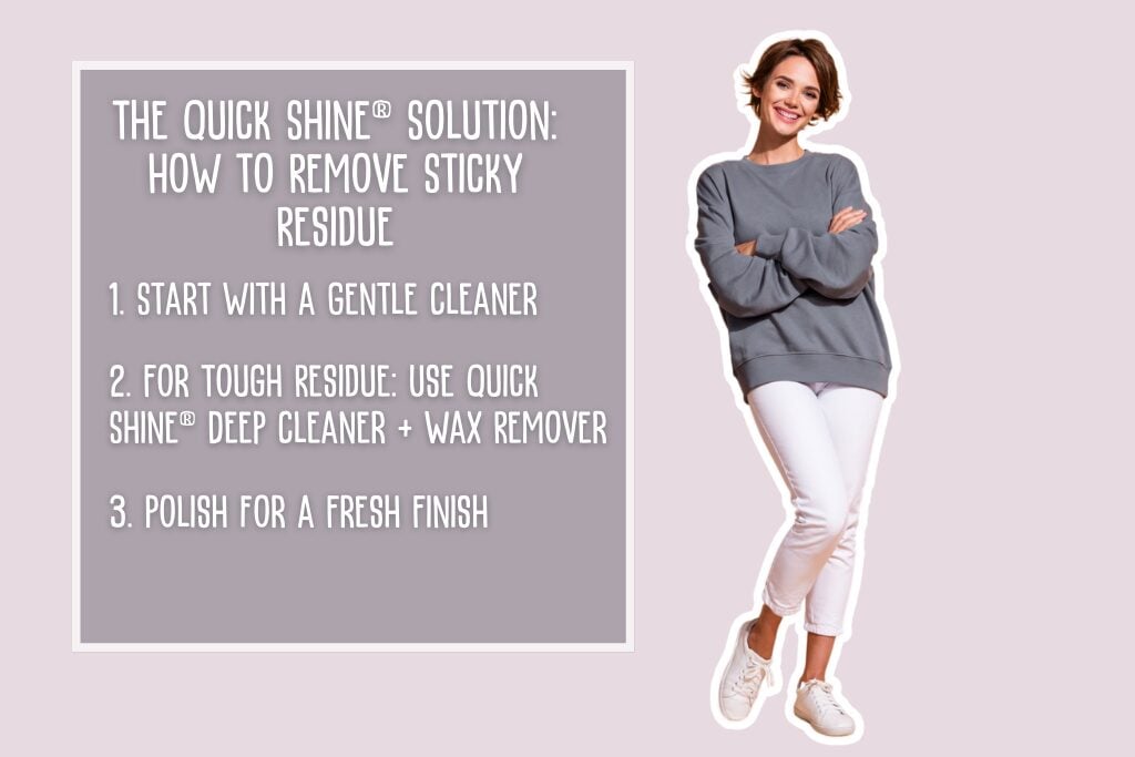 How to Remove Sticky Residue from Floors