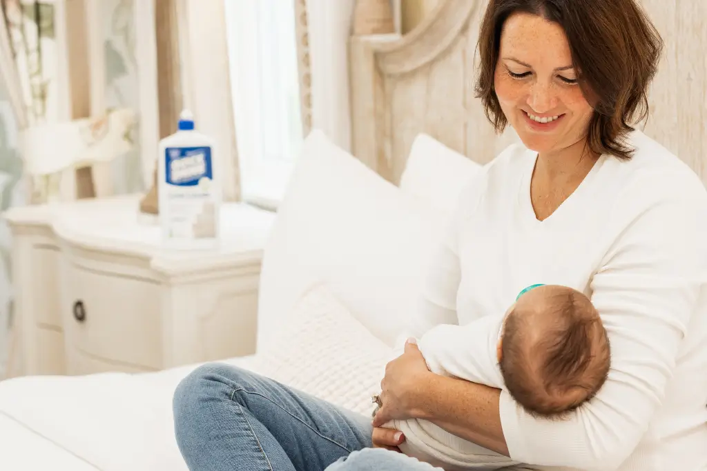 Is it safe to use cleaning products around babies