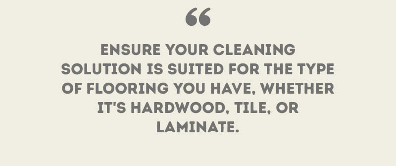 Pre cleaning Preparation Steps