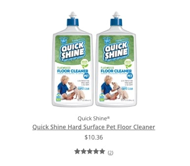 What is the best hardwood floor cleaner for pet?