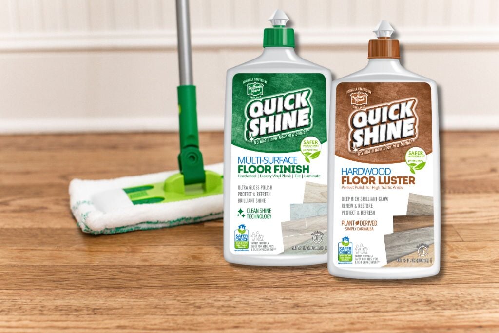 What is the proper care and maintenance of a floor polish